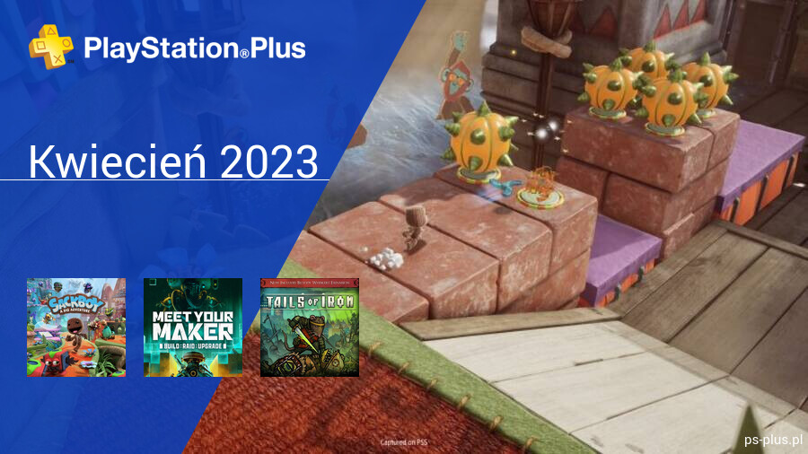 Kwiecień 2023 - Darmowe Gry W PlayStation Plus | GameOnly.pl